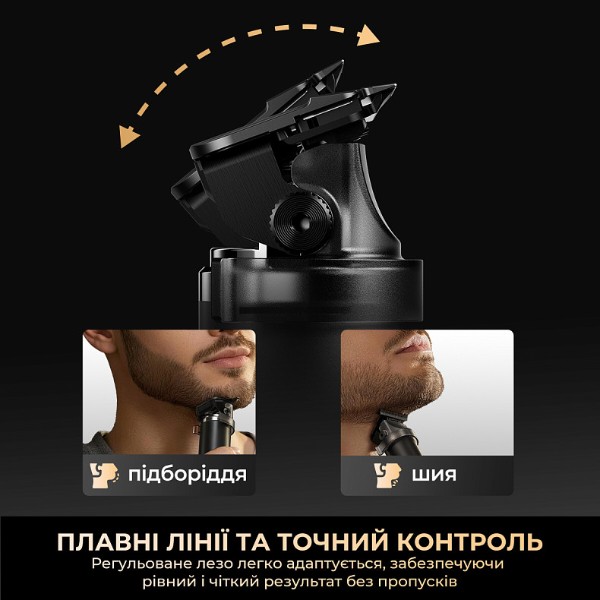 Фото - Тример для вусів і бороди Dreame T3 (AG01B)