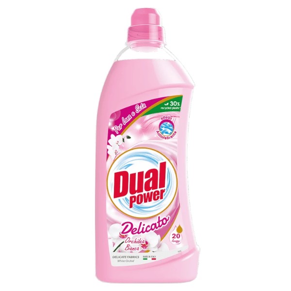 Фото - Гель для прання Dual Power делікатних речей Orchide Jasmin 1 л (8032680390128)