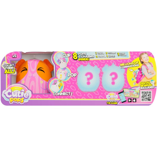 Фото - Мягкая игрушка-сюрприз EOLO 26759 CUTIE POPS 3 шт. (EXCUT001)