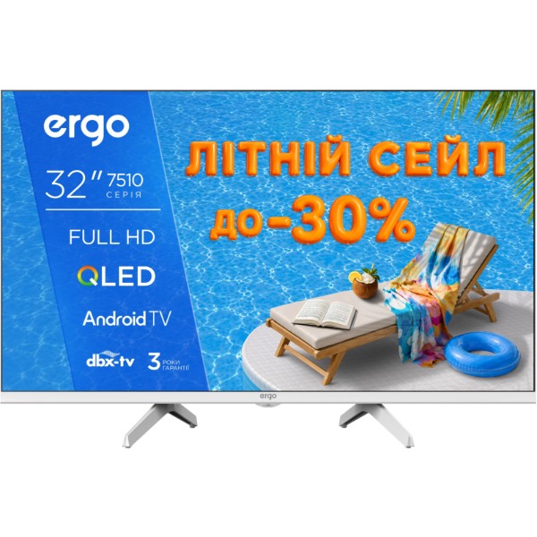 Фото - Телевізор Ergo 32JFQ7510