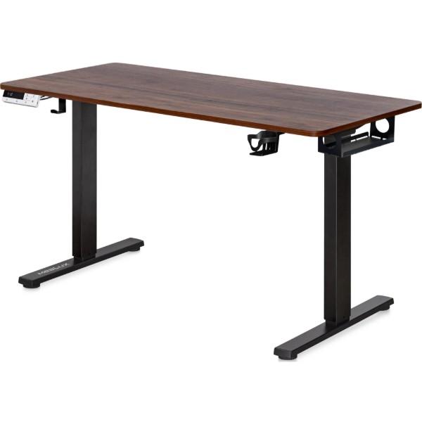 Фото - Стіл з електрорегулюванням висоти Mealux PowerDesk Duo Walnut (EVO-242 Duo Walnut /B)