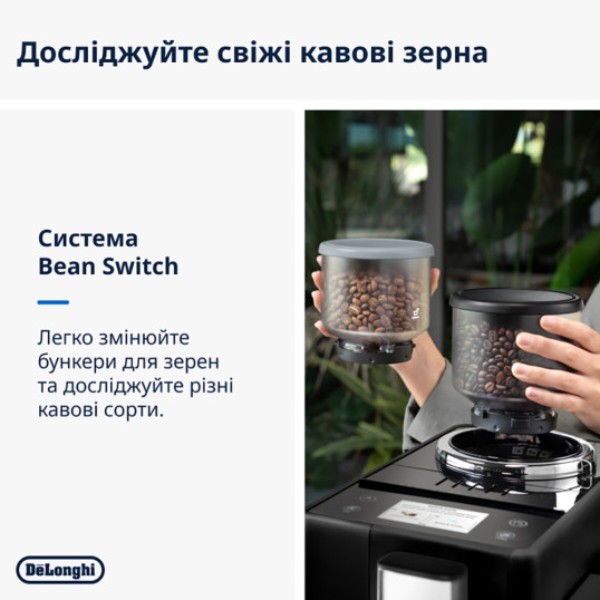 Фото - Комплект техники Кофемашина Delonghi EXAM 440.55 B + Аксессуары для кофемашин Delonghi DLSC032 LatteCrema Kit