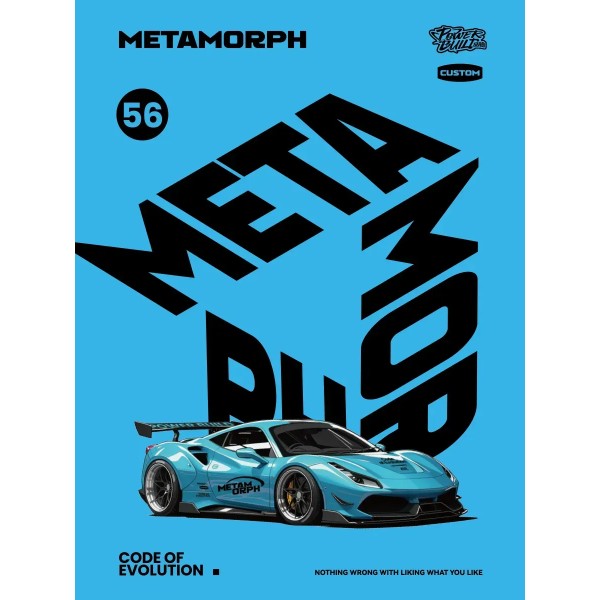 Фото - Коллекционная машинка-конструктор EXPERT TRADE Metamorph F80 1:32 362 шт. (PB8856)