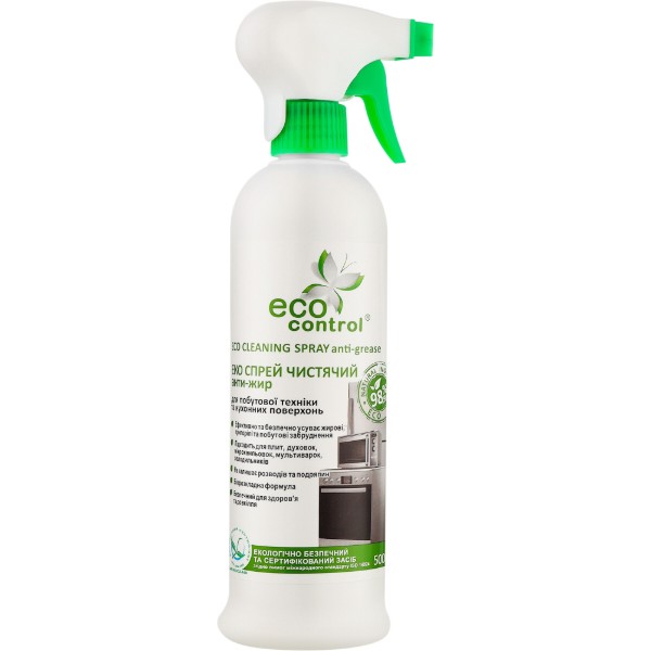 Фото - Чистящее средство для кухонной техники Eco Control Анти-жир, 500 мл (5149)