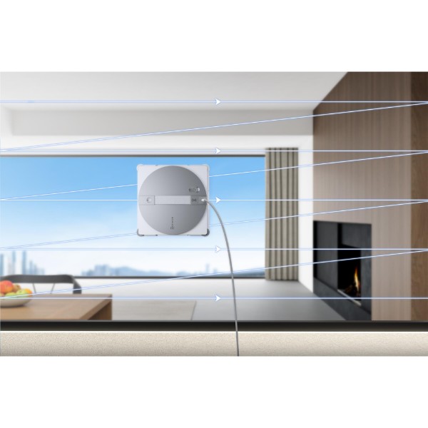 Фото - Пилосос віконний Ecovacs W3 OMNI (WG858-07)