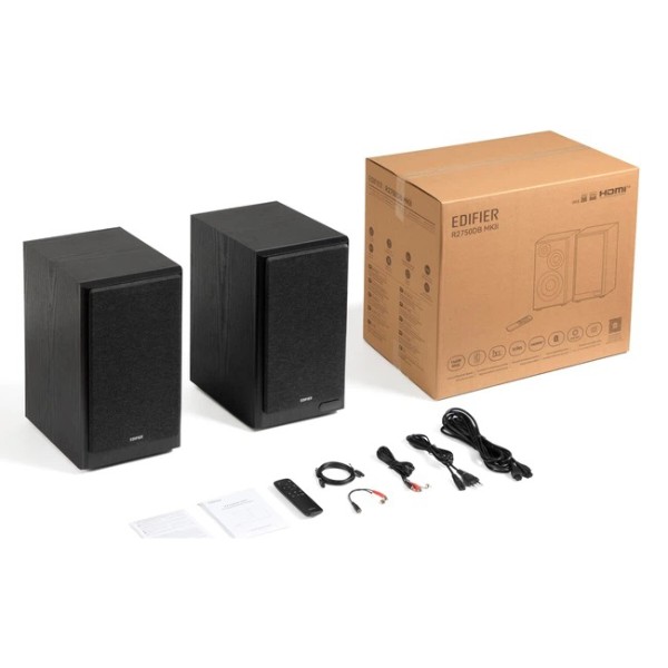 Фото - Компьютерная акустика компактная 2.0 Edifier MKII Black 2.0 144W Bluetooth Hi-Res (R2750DBMK2Black)