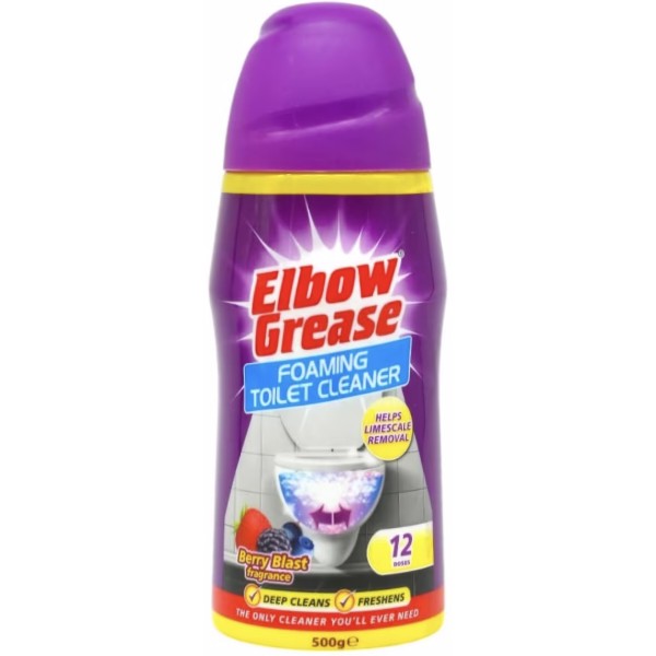 Фото - Засіб для чищення унітазу Elbow Grease Ягідний вибух 500 г (EGFCWCBB500)