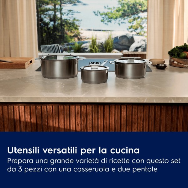Фото - Набір каструль Electrolux E9HOPS