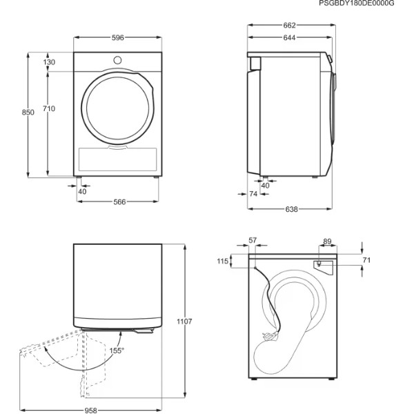 Фото - Сушильная машина Electrolux EW6D38C4U