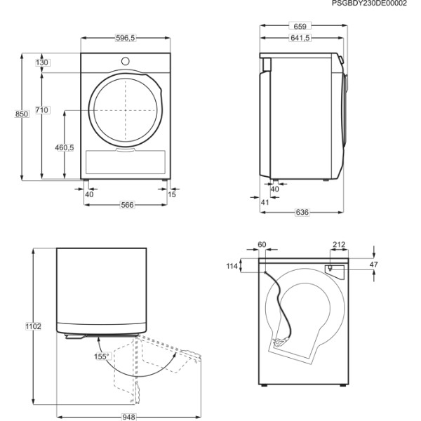 Фото - Сушильна машина Electrolux EW6D99BGU