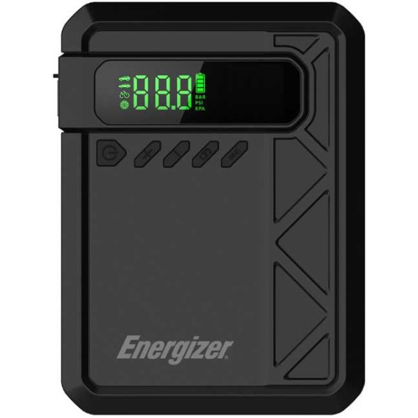 Фото - Пускозарядний пристрій Energizer Jump Starter 10000mAh 37W USB-C,USB-A, 160 PSI, ліхтар 2W (JE10001JP)