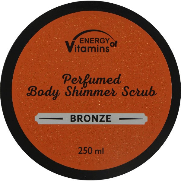Фото - Скраб для тіла Energy of Vitamins Bronze парфумований з шимером, 250 мл (6757) Фото - Скраб для тіла Energy of Vitamins Bronze парфумований з шимером, 250 мл (6757)