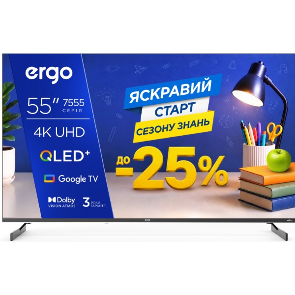 Фото - Телевизор Ergo 55JUQ7555