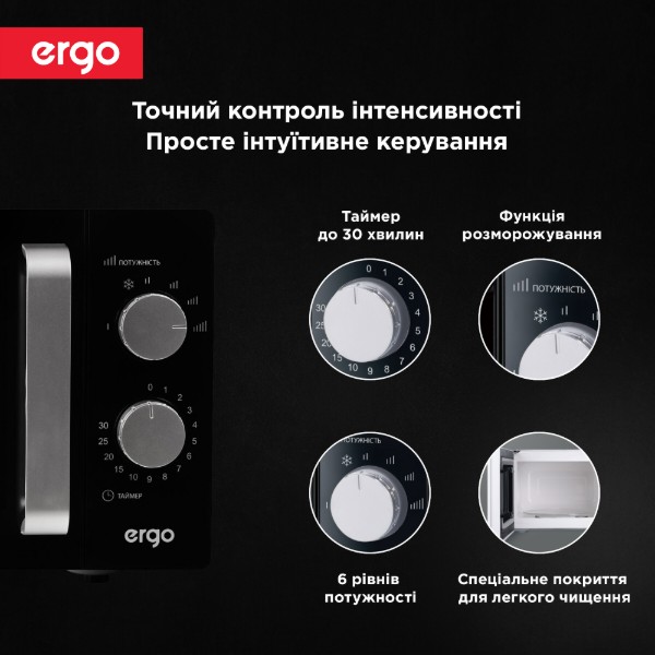 Фото - Микроволновая печь (СВЧ) Ergo EM-2365