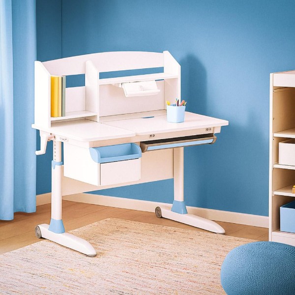 Фото - Парта шкільна ErgoKids Romana W Multicolor (Evo-70 W/MC)