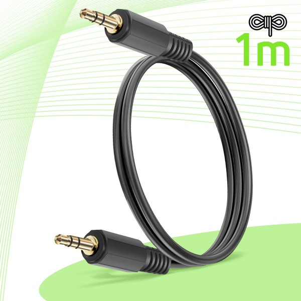 Фото - Кабель 3.5 мм -3.5 мм Belkin 1 м Black (F3Y111BF1M-P)