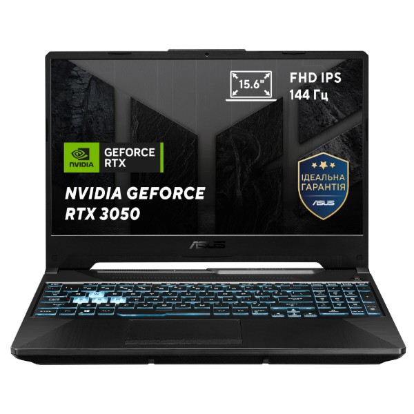 Фото - Ноутбук ігровий Asus TUF Gaming A15 FA506NCQ-HN036 Graphite Black