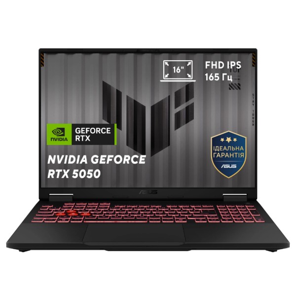Фото - Ноутбук игровой Asus TUF Gaming A16 FA608UH-RV026 Jaeger Gray