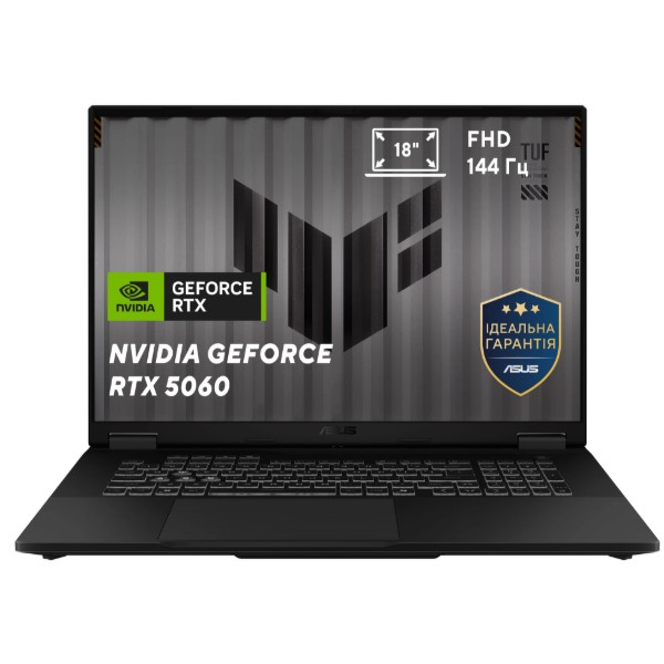 Фото - Ноутбук игровой Asus TUF Gaming A18 FA808UM-S8019 Jaeger Gray
