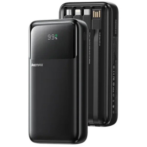 Фото - Батарея мобильная Remax 20W+22.5W 20000mAh FCP-2 Black (6954851247005)