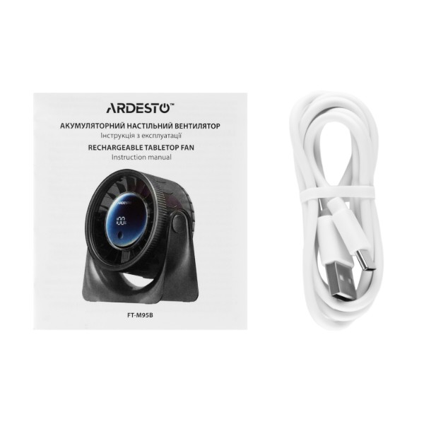 Фото - Вентилятор настольный ARDESTO FT-M95B