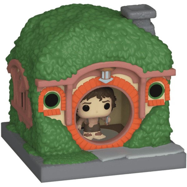 Фото - Коллекционная фигурка набор FUNKO BITTY POP! Town серии Властелин колец - ФРОДО БЭГГИНС И ХИЖИНА (83685)