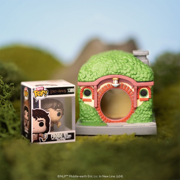 Фото - Коллекционная фигурка набор FUNKO BITTY POP! Town серии Властелин колец - ФРОДО БЭГГИНС И ХИЖИНА (83685)