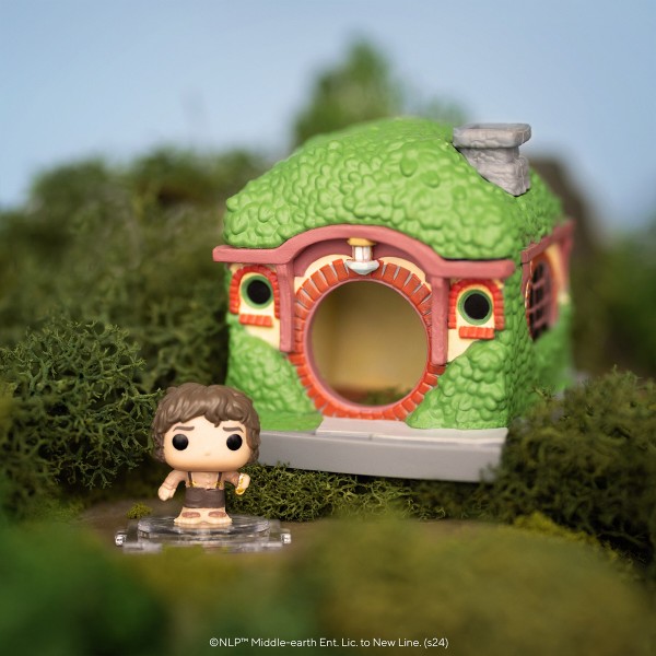 Фото - Коллекционная фигурка набор FUNKO BITTY POP! Town серии Властелин колец - ФРОДО БЭГГИНС И ХИЖИНА (83685)