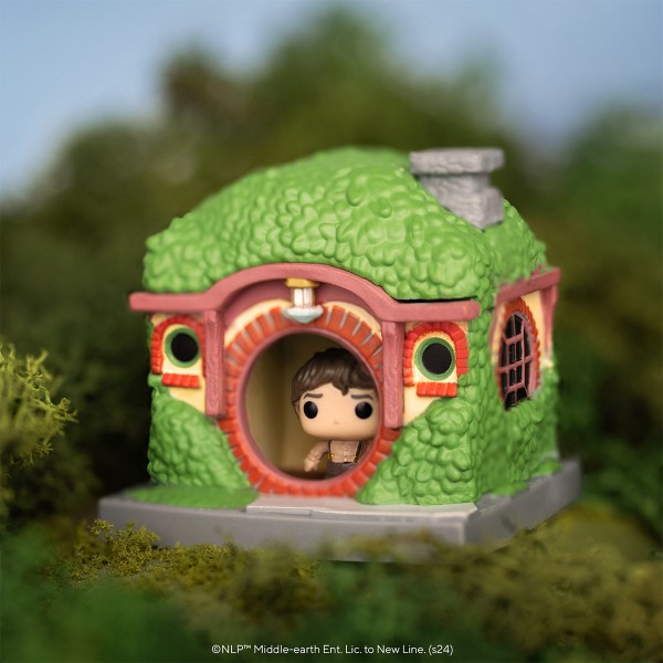 Фото - Коллекционная фигурка набор FUNKO BITTY POP! Town серии Властелин колец - ФРОДО БЭГГИНС И ХИЖИНА (83685)