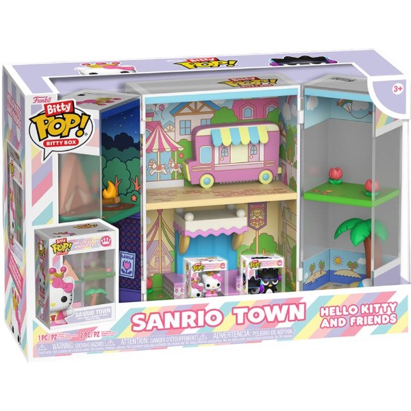 Фото - Коллекционная фигурка набор FUNKO BITTY POP! Boxes серии Sanrio - ГОРОД САНРИО (93567)