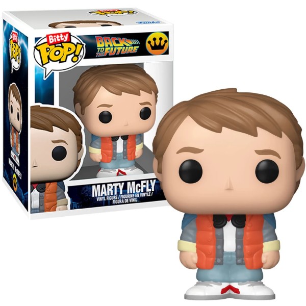 Фото - Коллекционная фигурка набор FUNKO BITTY POP! Ride серии Назад в будущее - МАРТИ И МАШИНА ВРЕМЕНИ (85521)