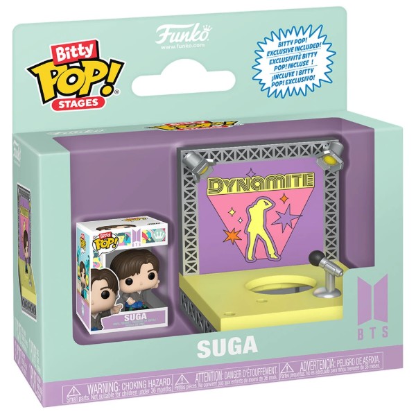 Фото - Коллекционная фигурка набор FUNKO BITTY POP! Stages серии BTS - СЮГА (Dynamite) (86740)