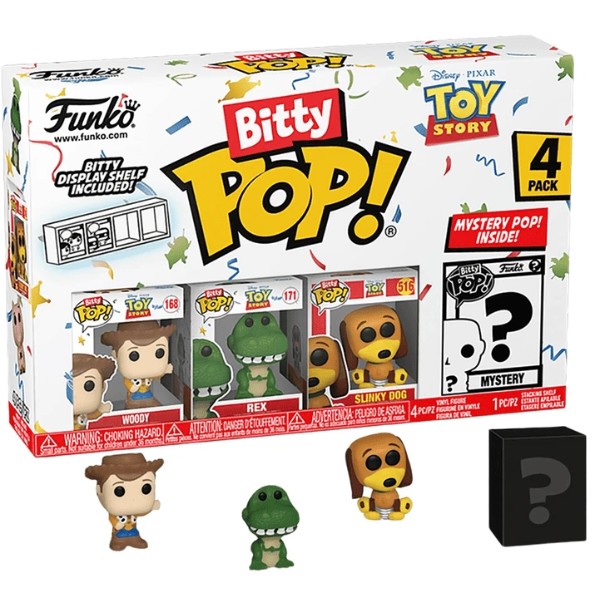 Фото - Набір ігрових фігурок FUNKO BITTY POP! серії Історія іграшок - ВУДІ в асортименті (73042)