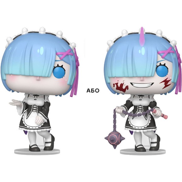 Фото - Колекційна фігурка FUNKO POP! серії Re:ZERO - РЕМ (W/CH) (86513)