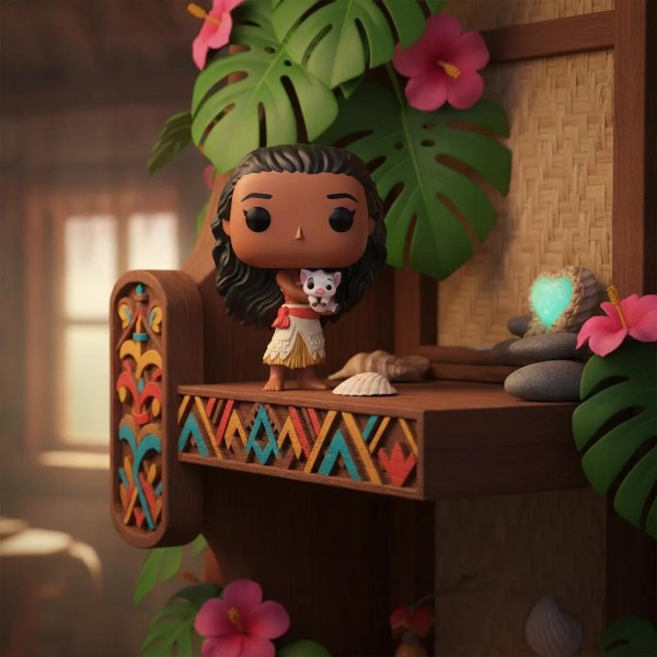 Фото - Колекційна фігурка FUNKO POP! серії Моана S3 - МОАНА І ПУА (93205)