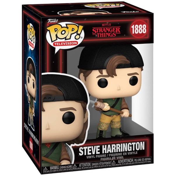 Фото - Коллекционная фигурка FUNKO POP! серии Очень странные дела S5 - СТИВ С КОПЬЕМ (94354)