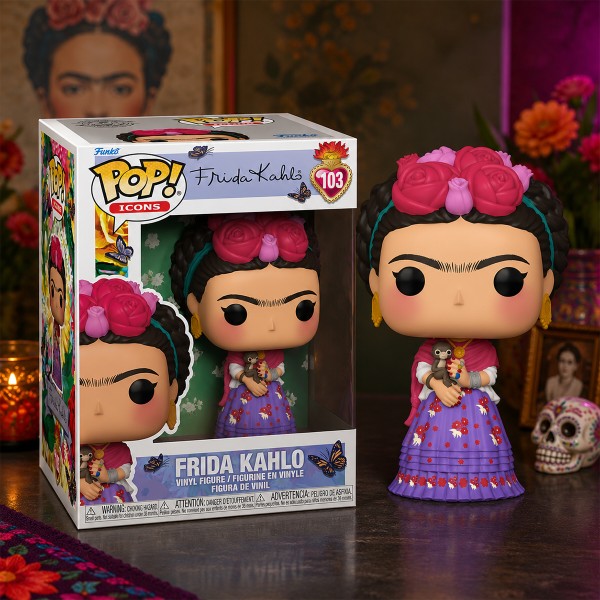 Фото - Коллекционная фигурка FUNKO POP! серии Icons - ФРИДА КАЛО (93394)