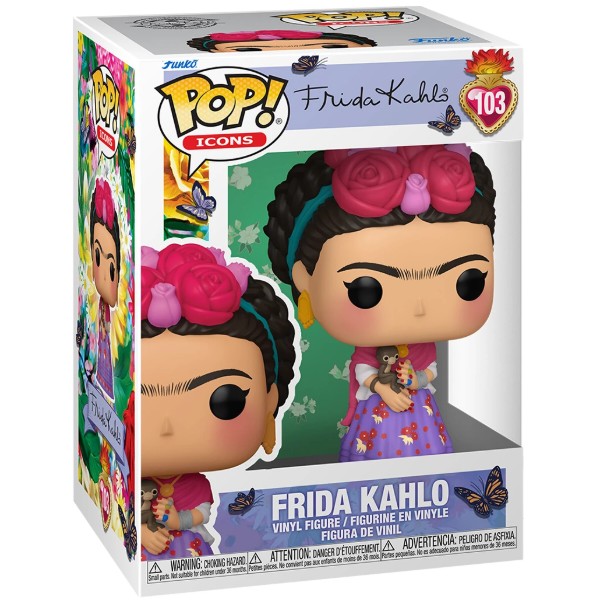Фото - Коллекционная фигурка FUNKO POP! серии Icons - ФРИДА КАЛО (93394)