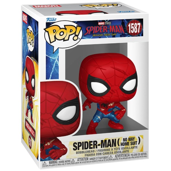 Фото - Коллекционная фигурка FUNKO POP! серии Человек-паук: Новый день - ЧЕЛОВЕК-ПАУК (ПОСЛЕ БИТВЫ) (83964)