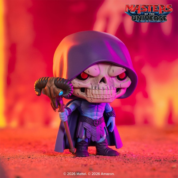 Фото - Коллекционная фигурка FUNKO POP! серии Властелины Вселенной - СКЕЛЕТОР (2026) (90712)
