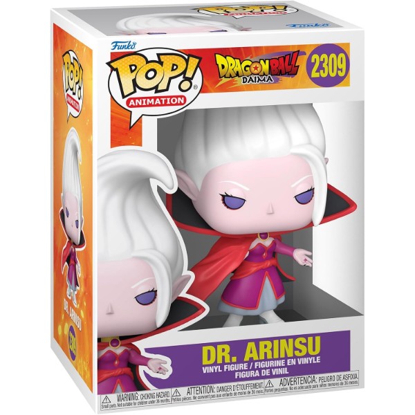 Фото - Коллекционная фигурка FUNKO POP Animation: Dragon Ball Daima - Dr. Arinsu (889698918558)