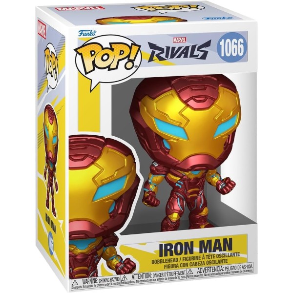 Фото - Колекційна фігурка FUNKO POP Games: Marvel Rivals - Iron Man (889698839938)