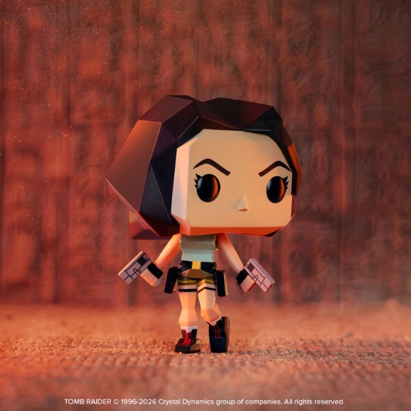 Фото - Коллекционная фигурка FUNKO POP Games: Tomb Raider - Lara Croft (Polygon) (889698908412)