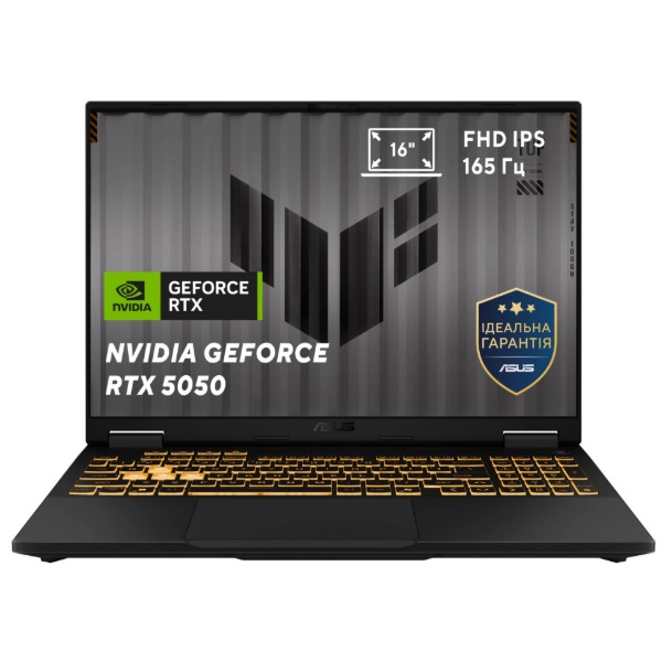 Фото - Ноутбук ігровий Asus TUF Gaming F16 FX608JHR-RV116 Jaeger Gray