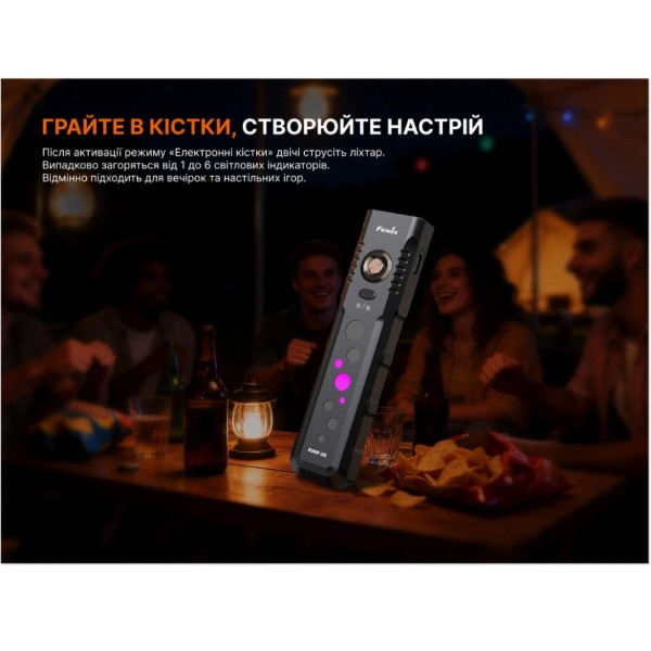 Фото - Ліхтар Fenix E08RUEB