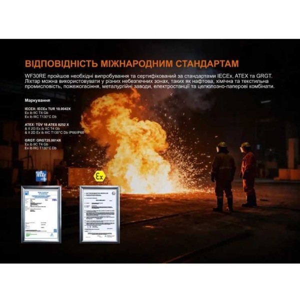 Фото - Ліхтар Fenix WF30RE Spark