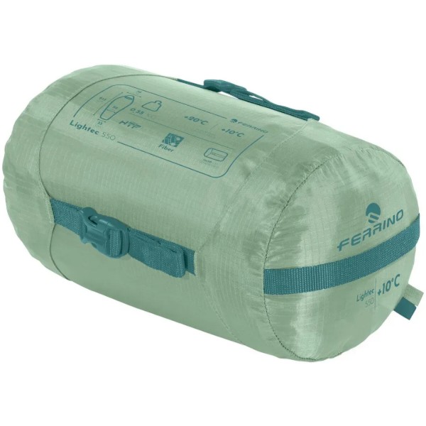 Фото - Спальный мешок Ferrino Lightec 550 Green (86153RVV)