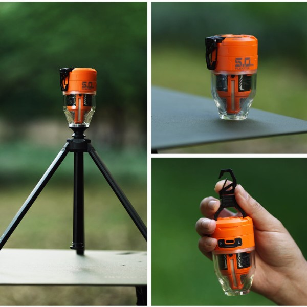 Фото - Ліхтар-насос кемпінговий Flextail Max Pump 3 (MP3G650-OG-i)