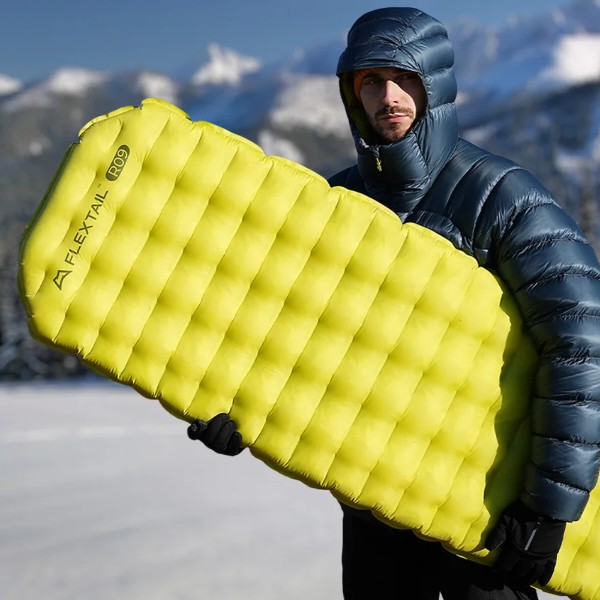 Фото - Туристичний килимок Flextail Tiny Slleeping Pad R09 AVS Mummy, розмір L Green (6975755966694)