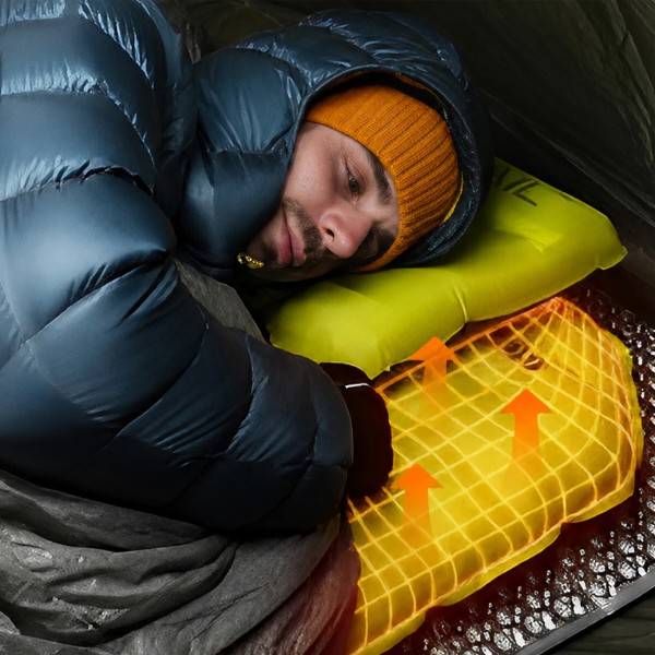 Фото - Туристичний килимок Flextail Tiny Slleeping Pad R09 AVS Mummy, розмір L Green (6975755966694)
